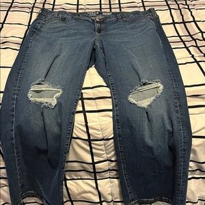 Torrid Vintage Stretch Wide Leg Jeans - Blue